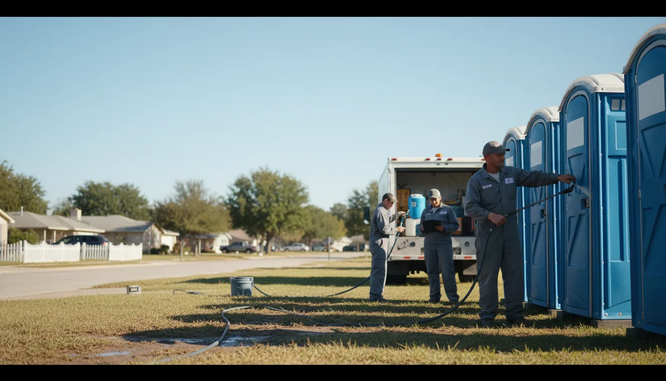 Long-Term Portable Toilet Rental in Pineville, AR near me